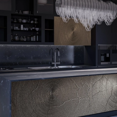 طراحی آشپزخانه ویلای هروی