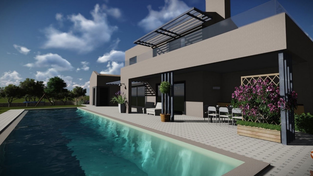 بازسازی ویلا