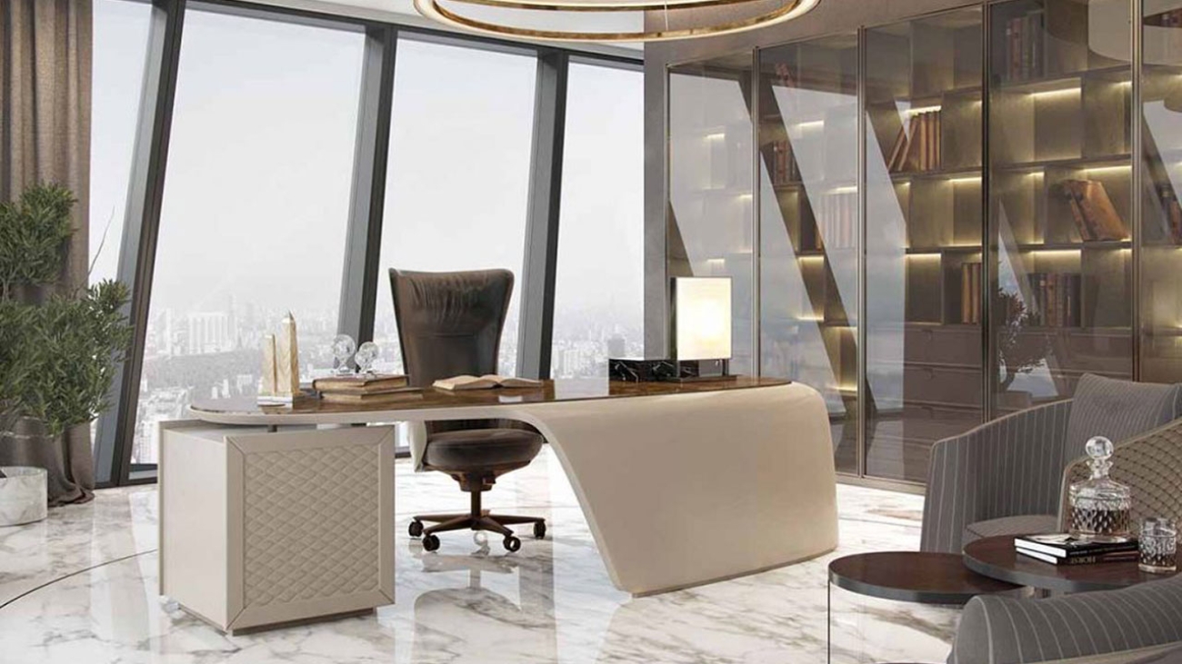 چیدمان مدرن اتاق کار