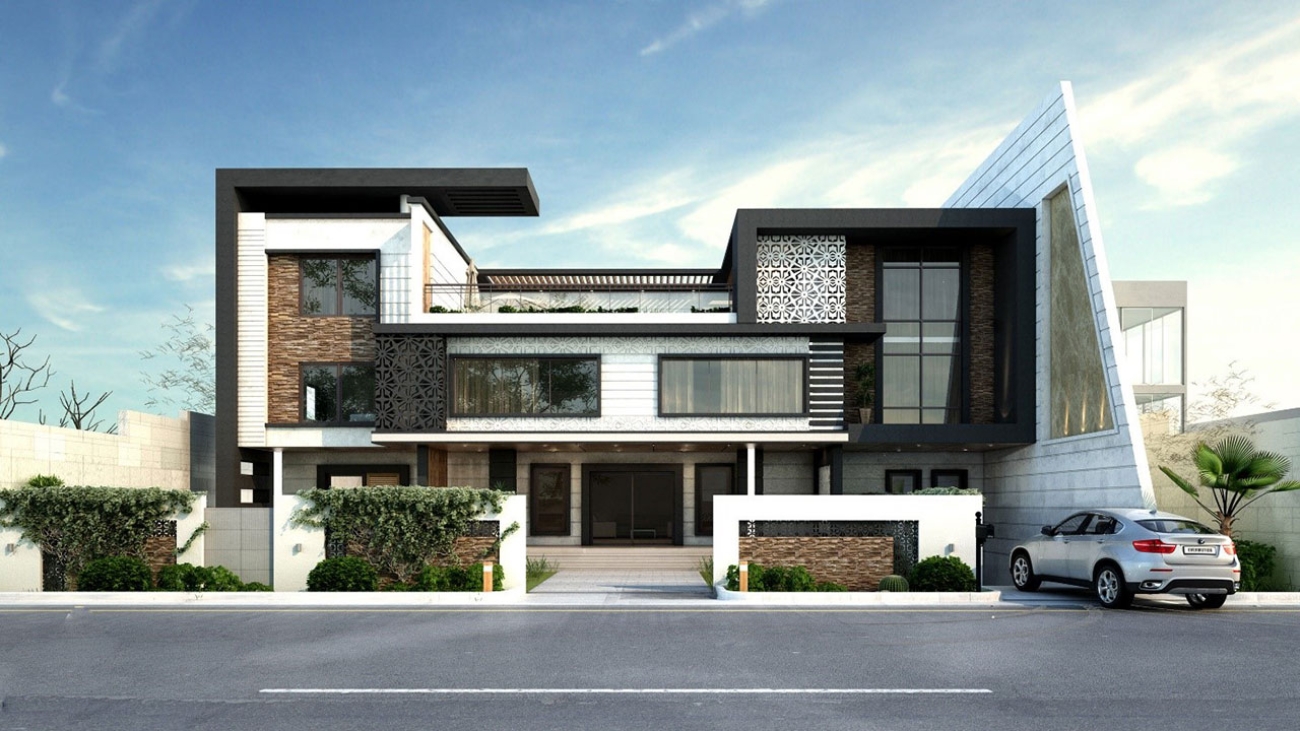 طراحی نمای مدرن