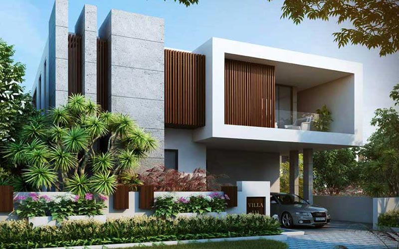 ویلا دوبلکس مدرن