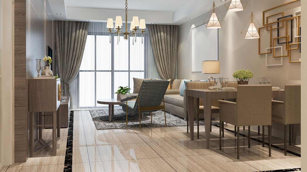 طراحی داخلی در زرنق