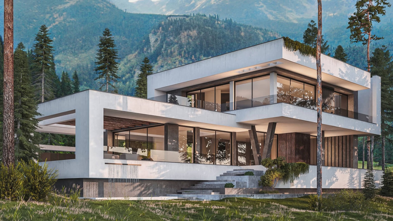 طراحی ویلا در ارومیه