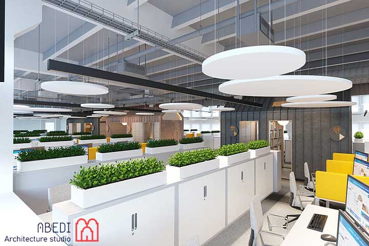طراحی مراکز اداری 